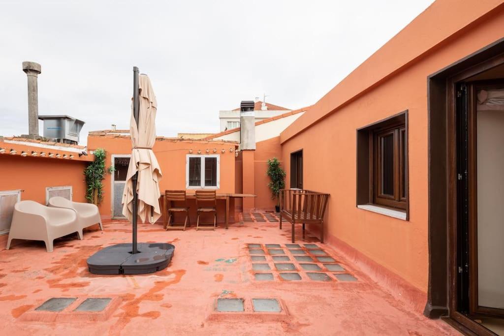 Ferienwohnung Atico Porto Do Son Exterior foto